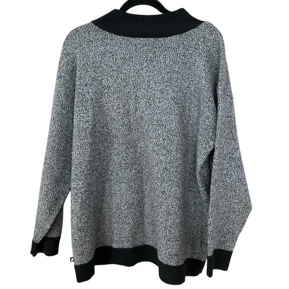 Karl Lagerfeld Paris Gray Sweater Size Large - Picture 2 of 12